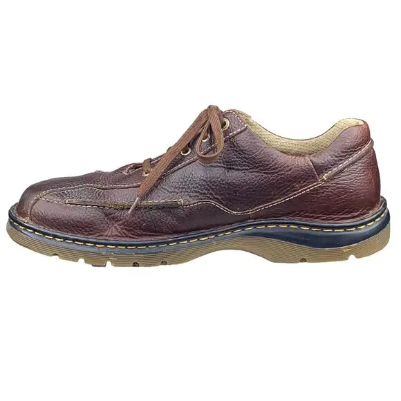 Dr. Martens Mens Brown Leather 11200 Lace Up Oxfords Size US 12